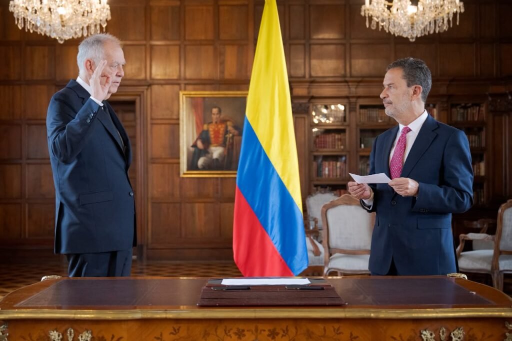Alejandro Ordóñez durante su posesión como embajador de Colombia ante la OEA en septiembre de 2026