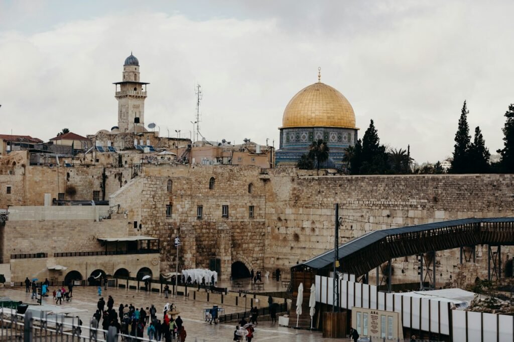 Muro Occidental en la Ciudad Vieja de Jerusalén; fotografía de referencia