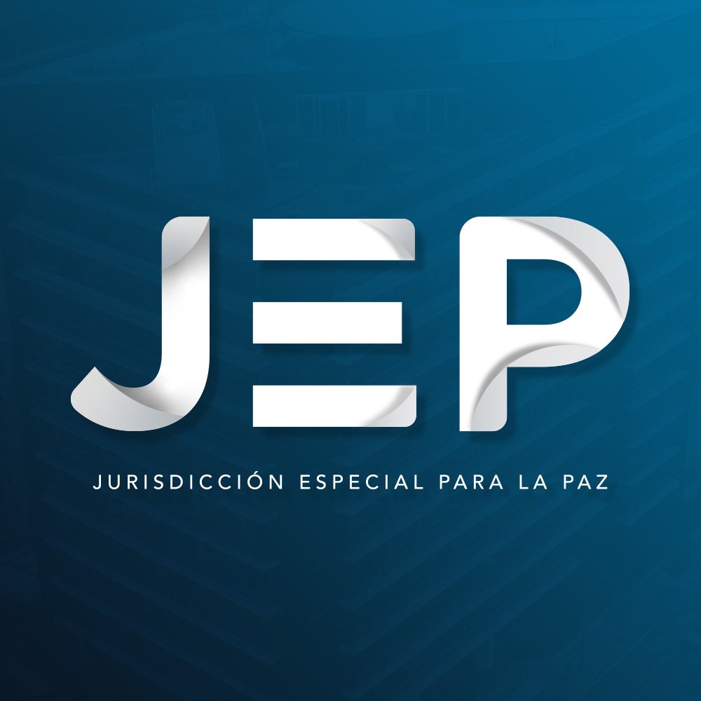 Logotipo institucional de la Jurisdicción Especial para la Paz de Colombia.